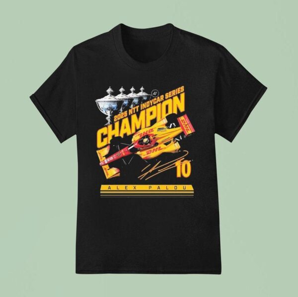 Alex Palou Ntt Indycar Series Champion Trophy T Shirt
