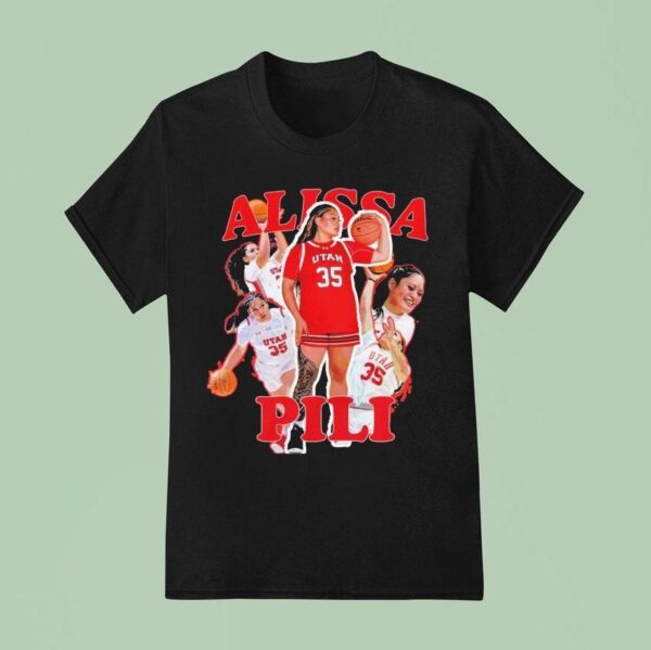 Alissa Pili Utah Utes Women S Basketball T Shirt