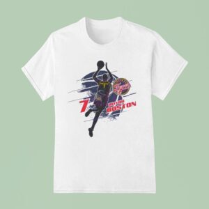 Aliyah Boston Indiana Fever Basketball Player Silhouette T Shirt