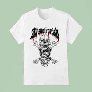 All Shall Perish Skull Coffin T Shirt
