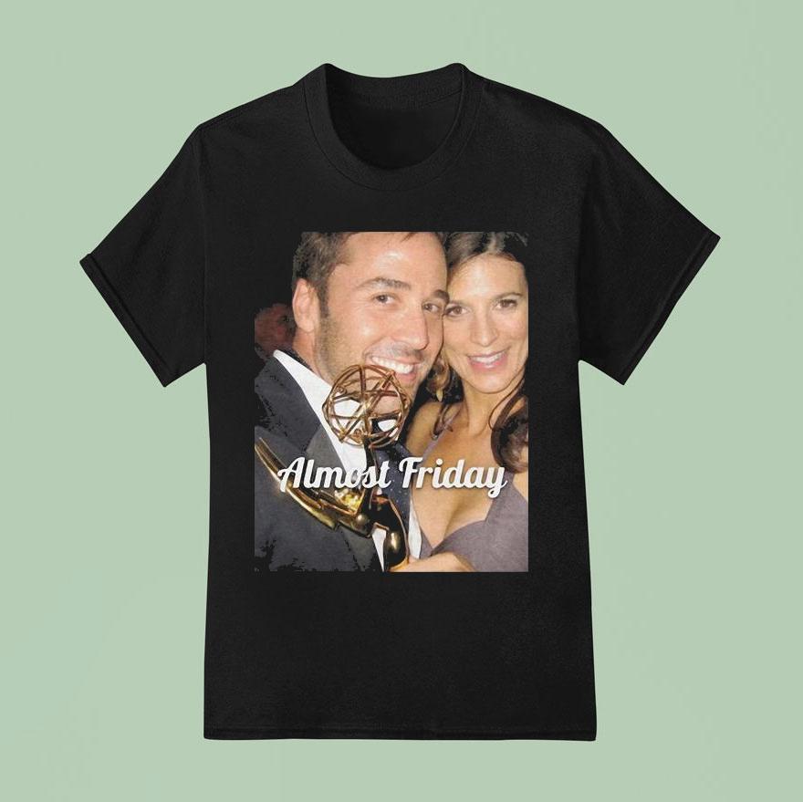 Almost Friday Mr And Mrs Gold Perrey Reeves Aaron Fox T Shirt