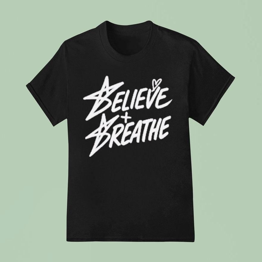 Amber Glenn Believe Breathe T Shirt