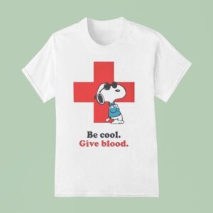 American Red Cross Snoopy T Shirt