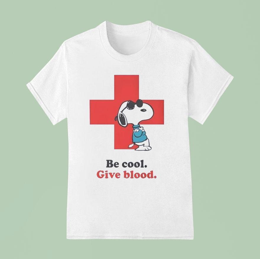 American Red Cross Snoopy T Shirt