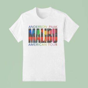 Anderson Paak Malibu Tour Palm Tree T Shirt