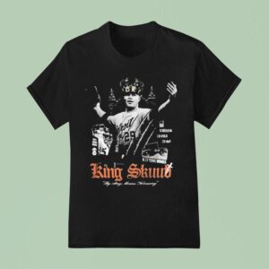 Andy Ibez Wearing King Skuub By Any Means Necessary T Shirt