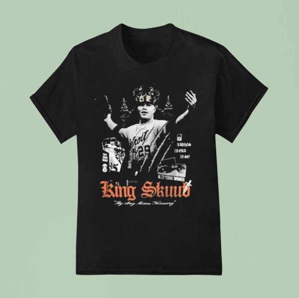 Andy Ibez Wearing King Skuub By Any Means Necessary T Shirt