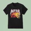 Angry Runs Nfl Tour Helmet Skull Flames T Shirt