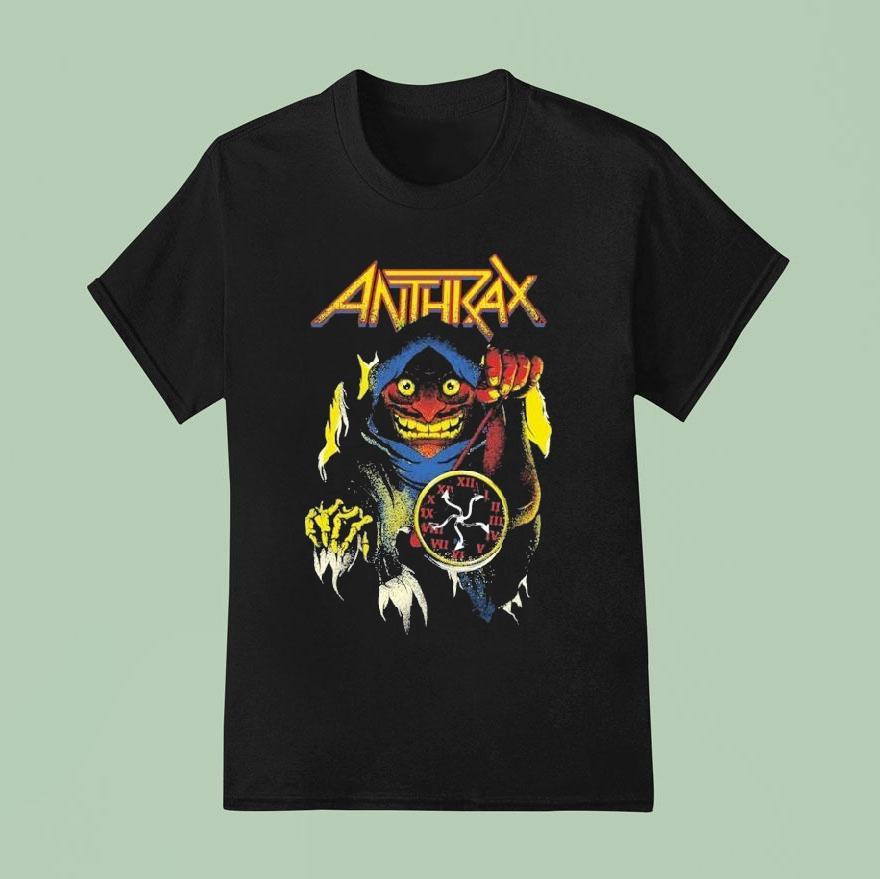 Anthrax Persistence Of Time Not Death T Shirt