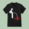 Anti Communism Anti Socialism Pee T Shirt