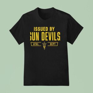 Arizona State Sun Devils Issued By Sun Devils Athletic Departmen T Shirt