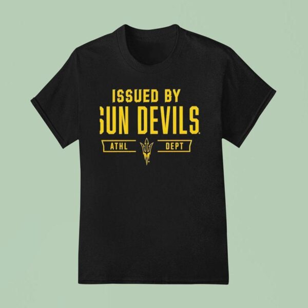 Arizona State Sun Devils Issued By Sun Devils Athletic Departmen T Shirt