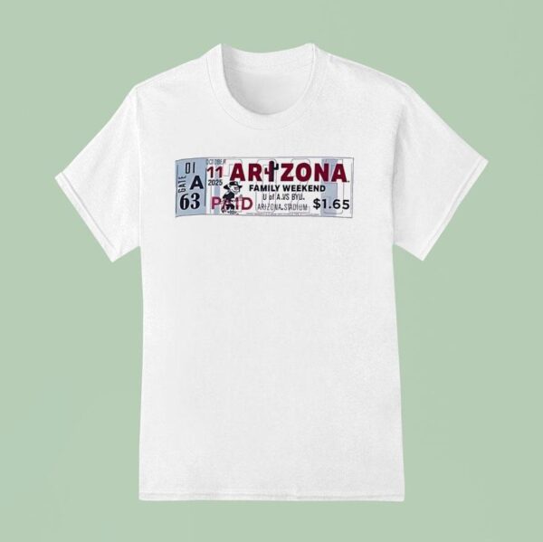 Arizona Wilcats Family Ticket Champion T Shirt