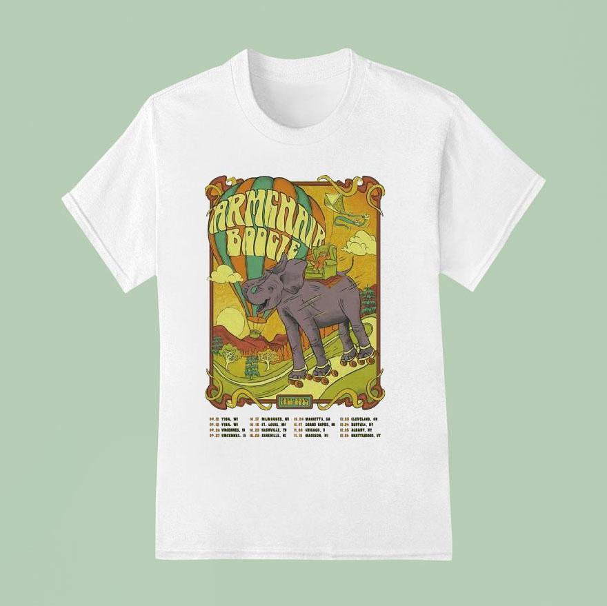 Armchair Boogie Fall Tour Dates Elephan T Shirt