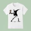 Assault With A Deli Weapon Style Flower Thrower T Shirt