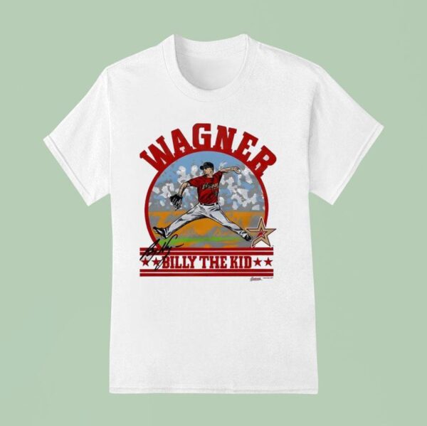 Astros Billy Wagner Signature Billy The Kid Houston Astros T Shirt