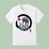 At At The Great Wave Off Kanagawa And Japanese Enso Ar T Shirt