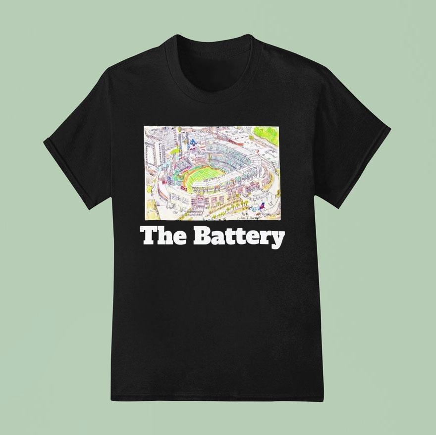 Atlanta Braves Stadium The Battery T Shirt