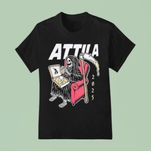 Attila Pizza Grim Reaper Sofa T Shirt