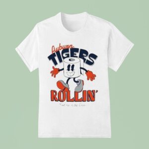 Auburn Tigers Image One Rollin Meet Me In The Oaks T Shirt