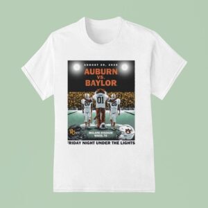 Auburn Vs Baylor Friday Night Under The Lights T Shirt