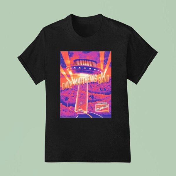 Aug Dave Matthews Band Los Angeles Ca T Shirt