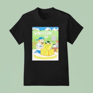 August Vinylcon Los Angeles T Shirt