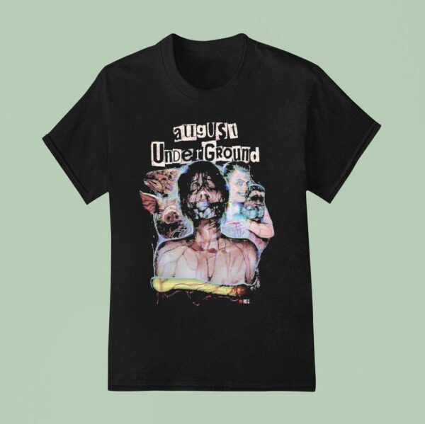 August Underground Glitch Iconic Kidnap Artwork Jonny Bush Unusual Horror T Shirt