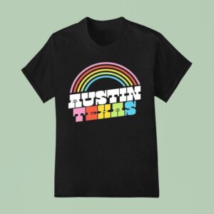 Austin Texas Pride Rainbow T Shirt
