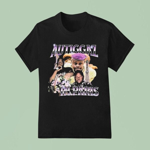 Autiggaz In Paris T Shirt