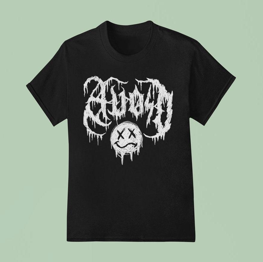 Avoid Black Metal T Shirt