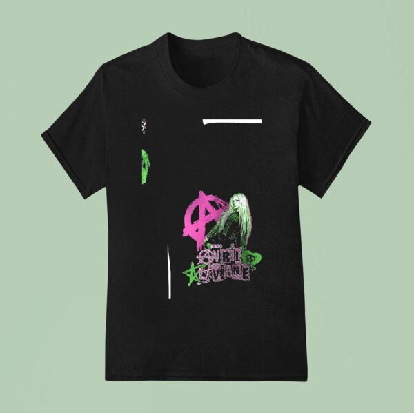 Avril Lavigne Greatest Hits Tour Roster T Shirt
