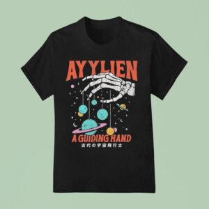 Ayylien A Guiding Hand Skeleton T Shirt