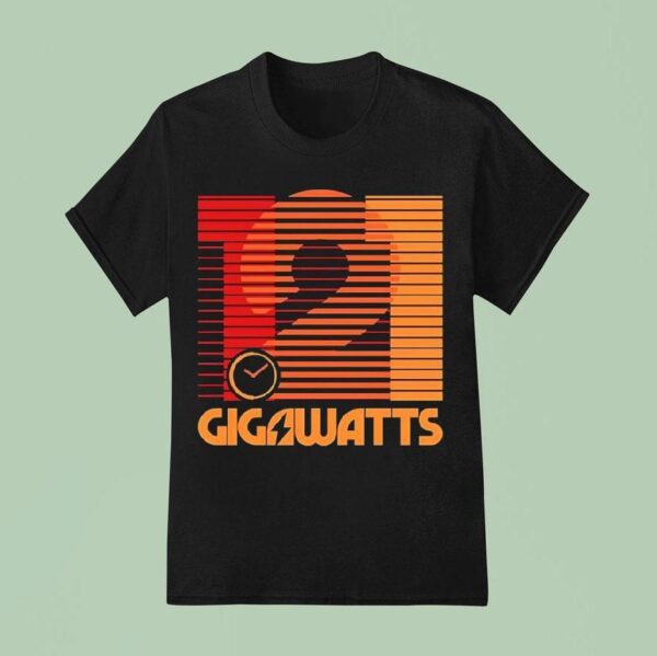 Back To The Future Gigawatts Minimal Design T Shirt