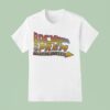 Back To The Prem Leeds United Style Back To Future T Shirt