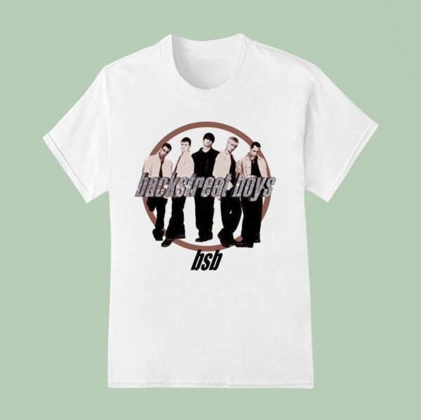 Backstreet Boys Glitter T Shirt