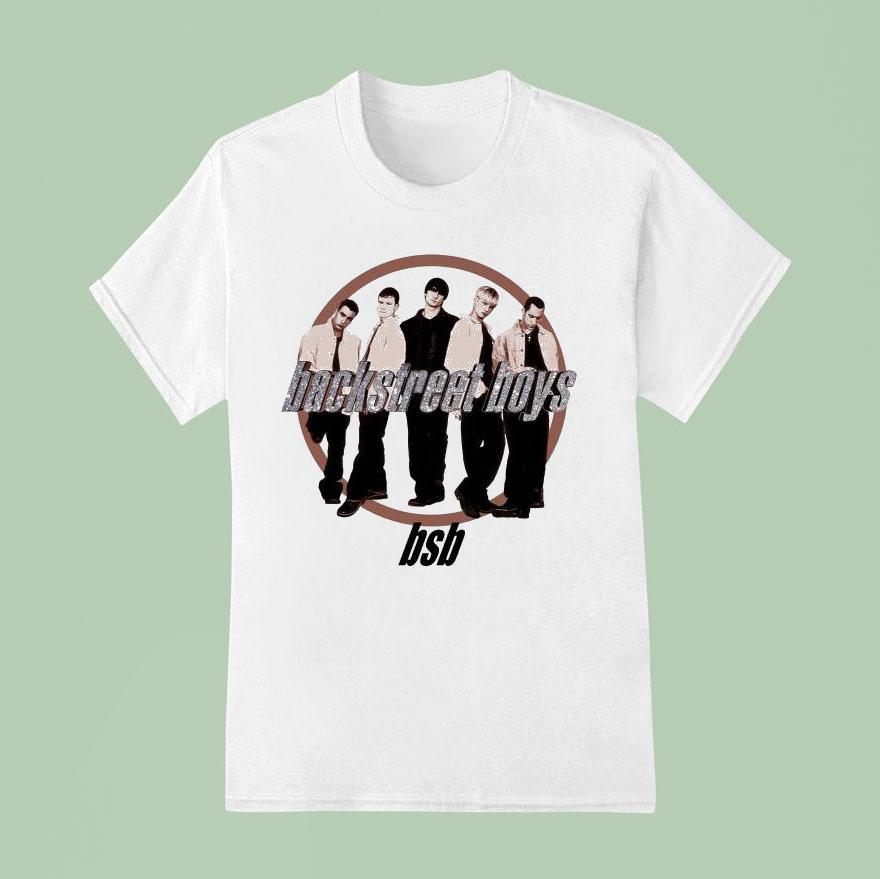 Backstreet Boys Glitter T Shirt