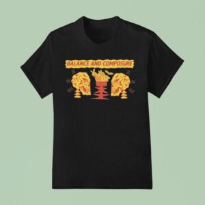 Balance And Composure Skullfrui T Shirt