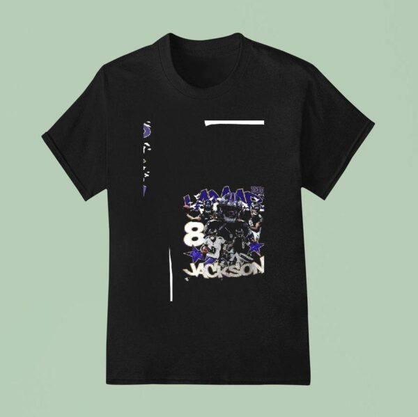 Baltimore Ravens Lamar Jackson Not Bad Rab X Mvp As A Qb T Shirt