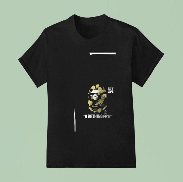 Bape X Cr Life New Legacy In Football Experience T Shirt