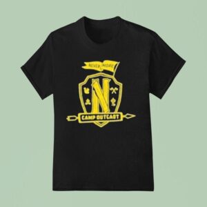 Barry Dort Wednesday Season Nevermore Camp Outcas T Shirt