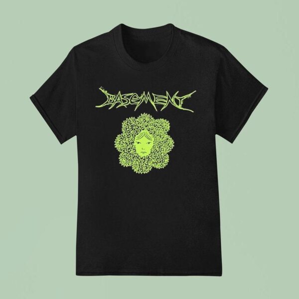 Basement Flower Face T Shirt