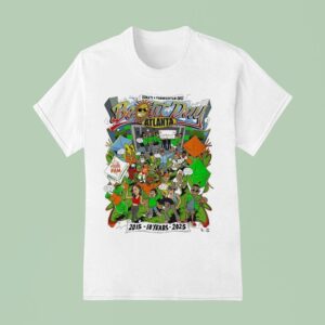Be Out Day Atlanta Year Anniversary Colorful Even T Shirt
