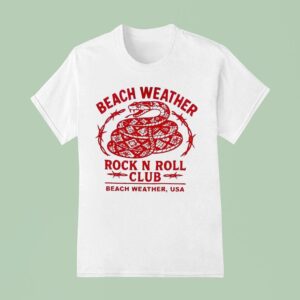Beach Weather Rock N Roll Club Usa Snake T Shirt