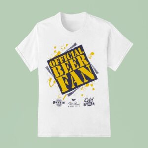 Beer Fan Buzzin Old Row And Cold One Logos T Shirt