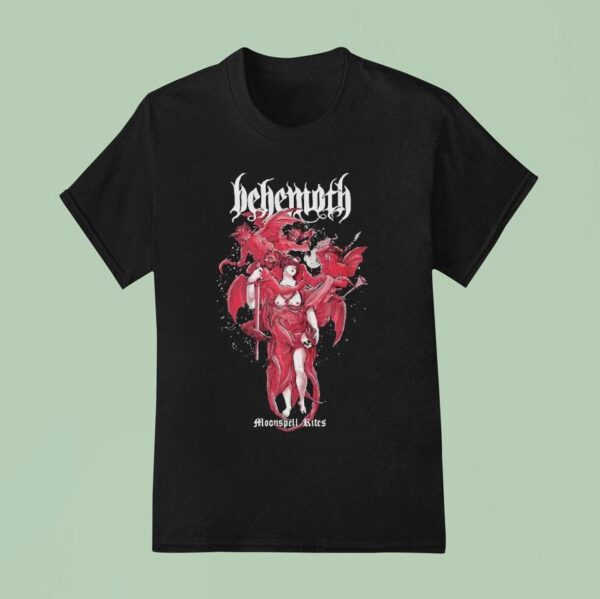Behemoth Moonspell Rites T Shirt