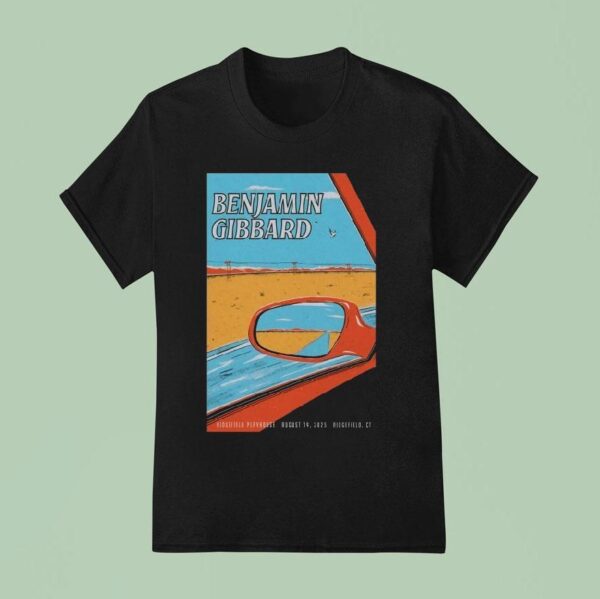 Benjamin Gibbard Ridgefield Playhouse Ridgefield Ct August T Shirt