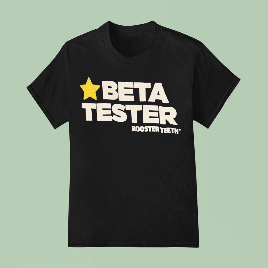 Beta Tester Rooster Th T Shirt