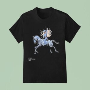 Beyonce Cowboy Carter Tour Denim Horse T Shirt
