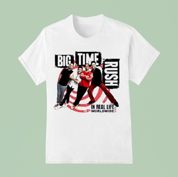 Big Time Rush In Real Life Worldwide T Shirt